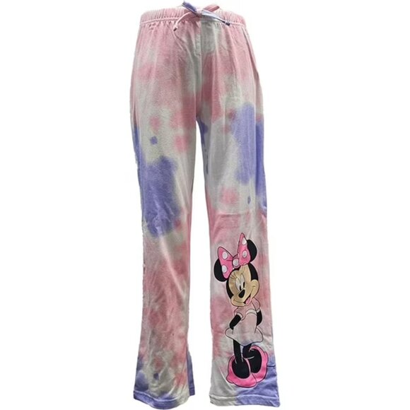 Disney Girl's Minnie Mouse Youth Pant, Size M(7-8), Mid-Rise, Graphic Print - Picture 1 of 4